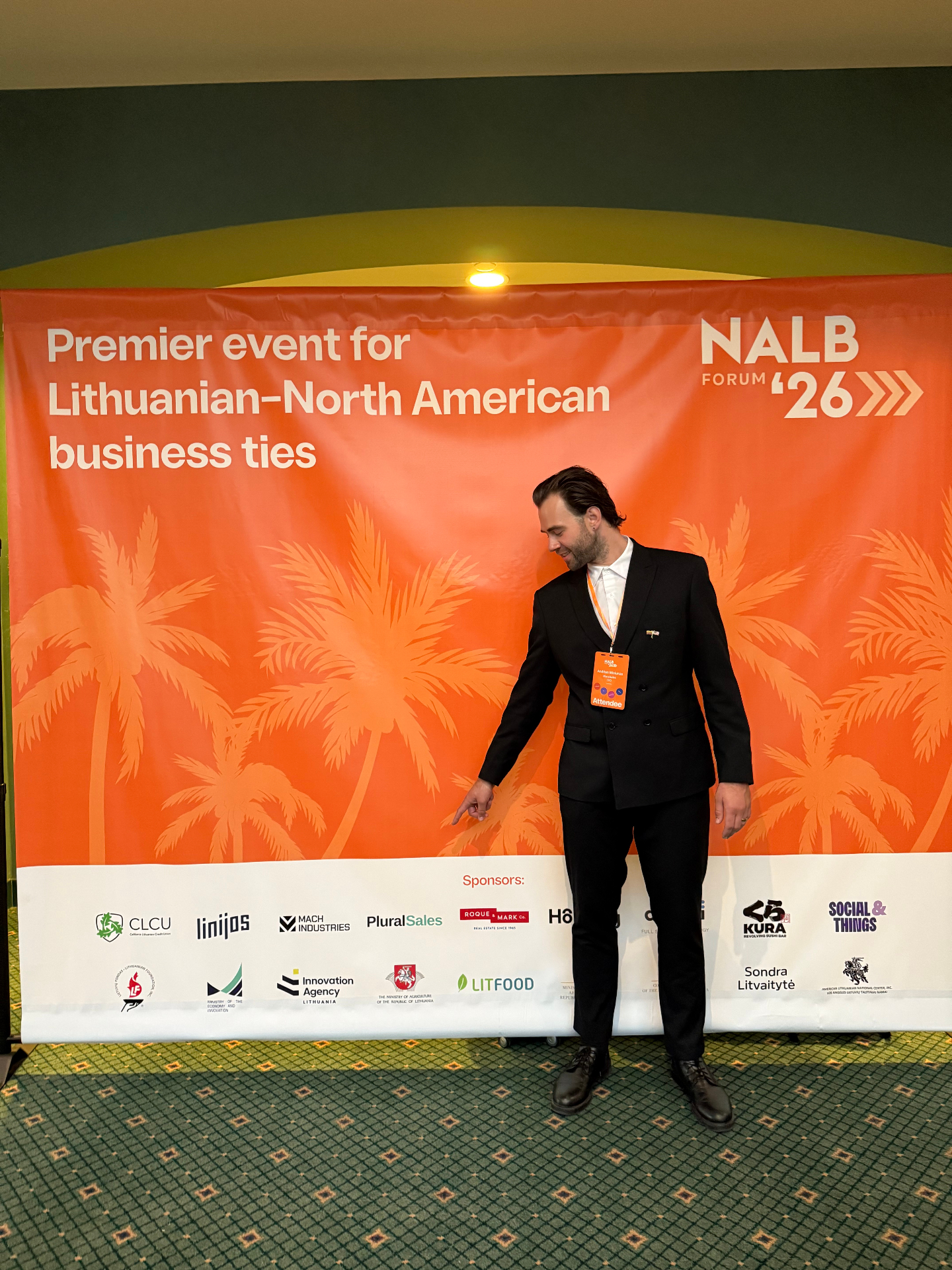 NALB Forum 2026 sponsor banner featuring PluralSales